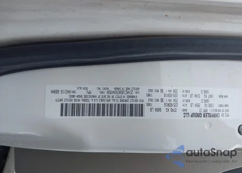 2012 Chrysler Town & Country Touring from USA, damaged, VIN 2C4RC1BG8CR344930